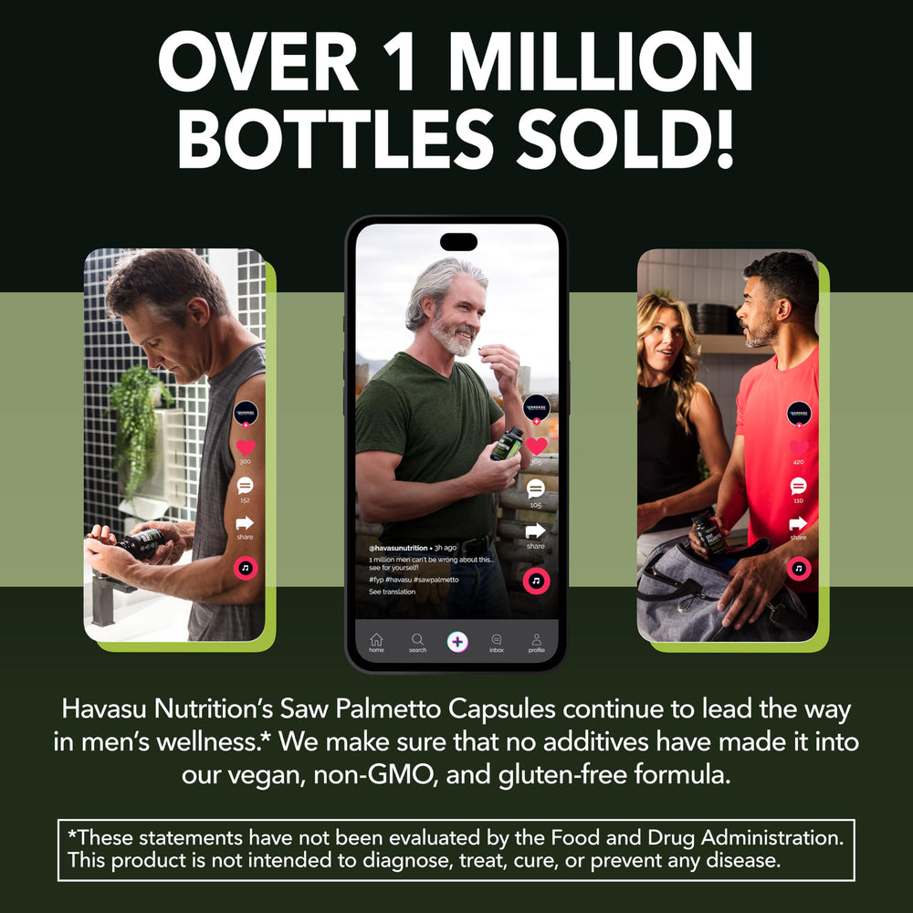HAVASU NUTRITION escala comparativa del tamaño real de la cápsula