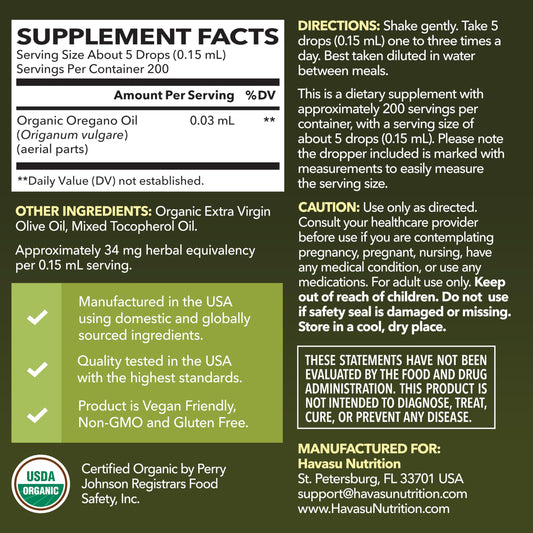 HAVASU NUTRITION cuenta gotas en primer plano para dosificar con precisión