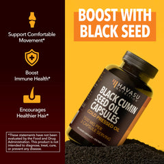 HAVASU NUTRITION detalle de etiqueta con lista de ingredientes y símbolos