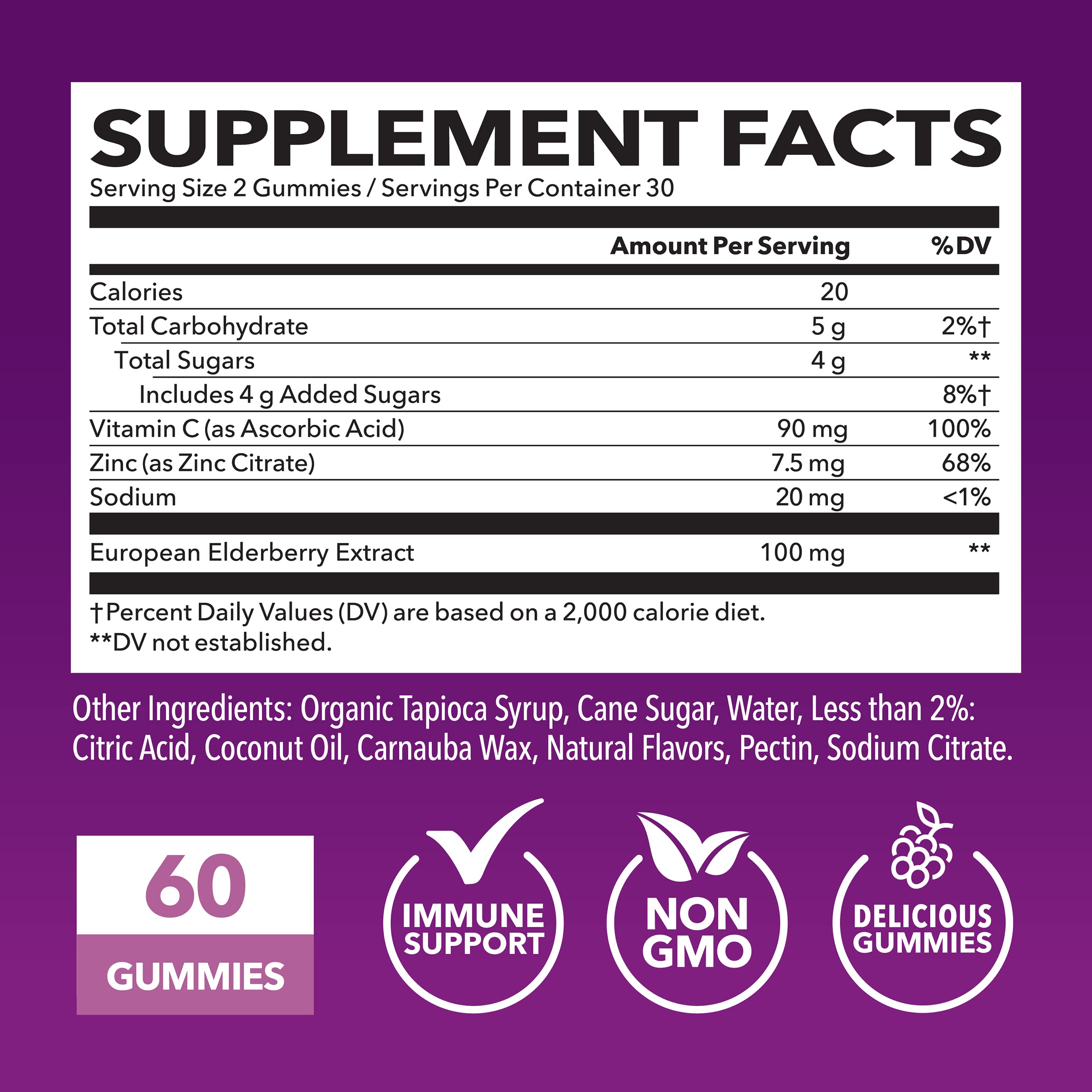 HAVASU NUTRITION etiqueta con información de dosis y certificados