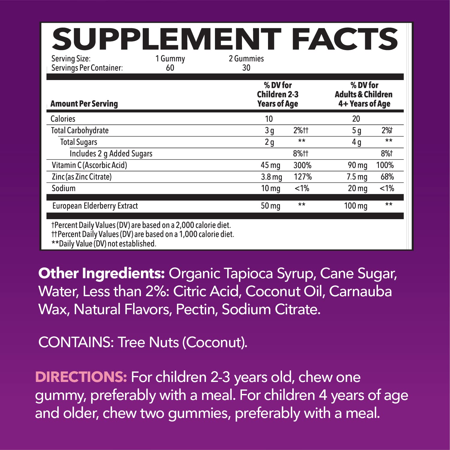 Close-up of HAVASU NUTRITION Elderberry Gummies for Kids showing soft chewable texture.