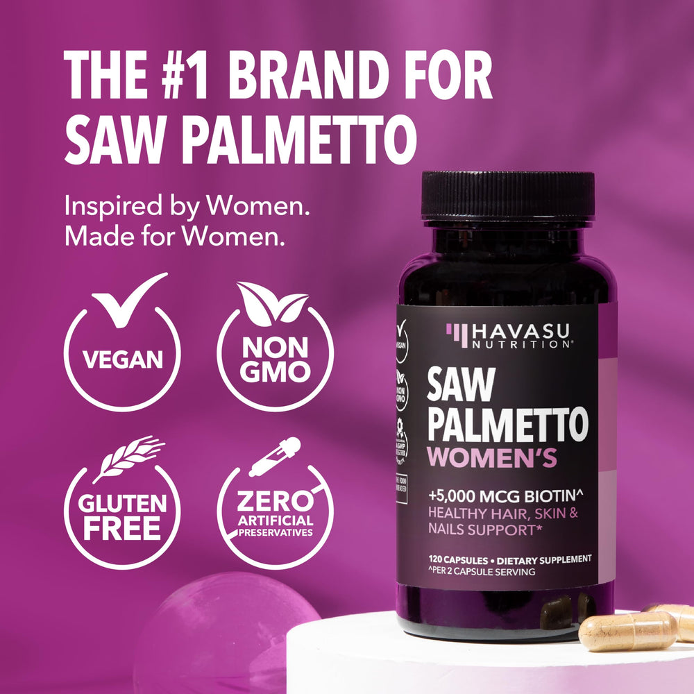 HAVASU NUTRITION cápsulas junto a productos de rutina mostrando uso cotidiano