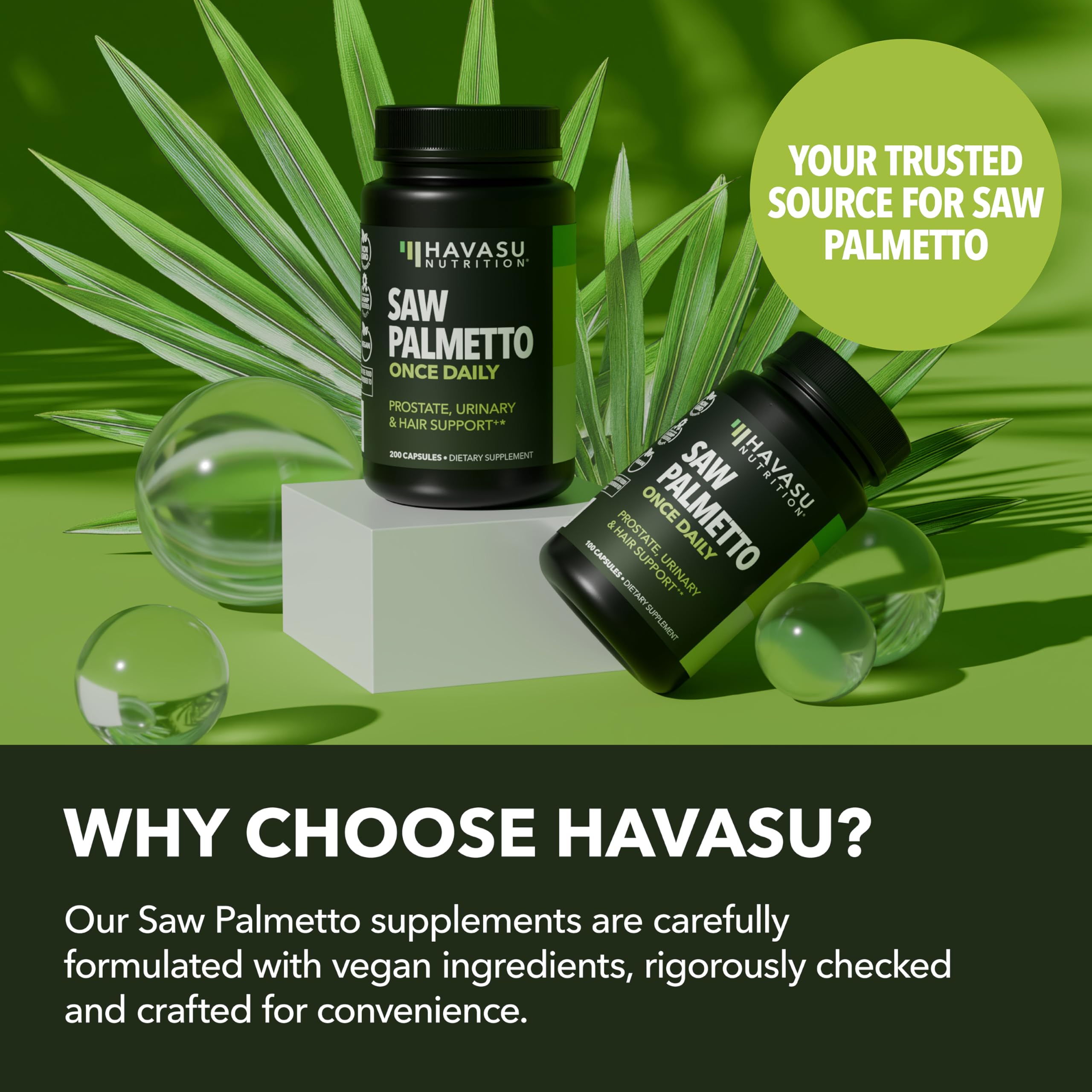 HAVASU NUTRITION etiqueta con lista de ingredientes y concentración
