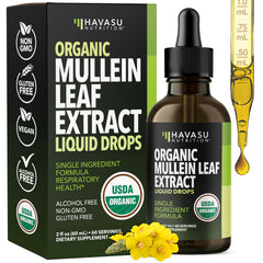 HAVASU NUTRITION frasco frente que muestra el diseño y beneficio respiratorio