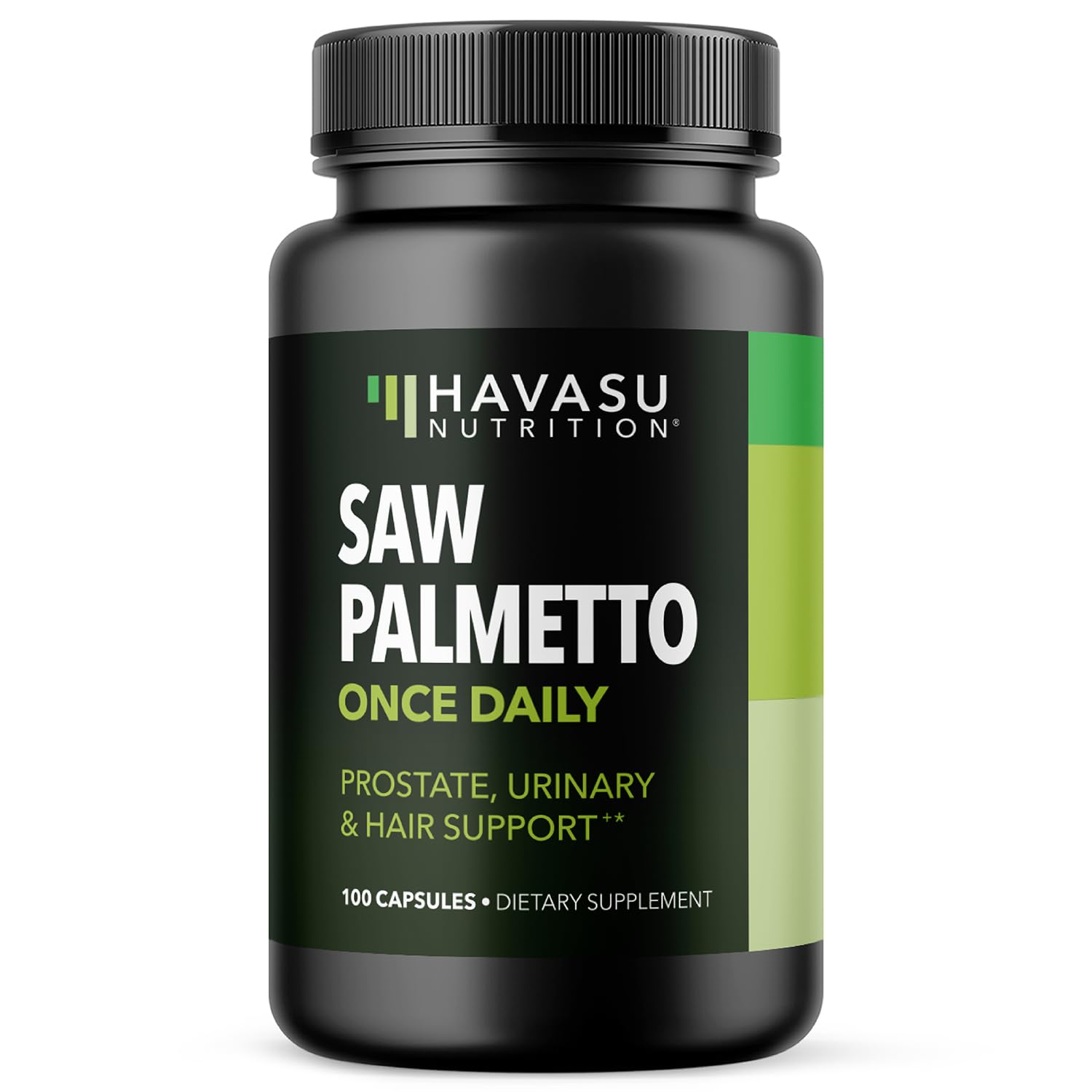 HAVASU NUTRITION envase frontal mostrando suplemento prostático y confianza