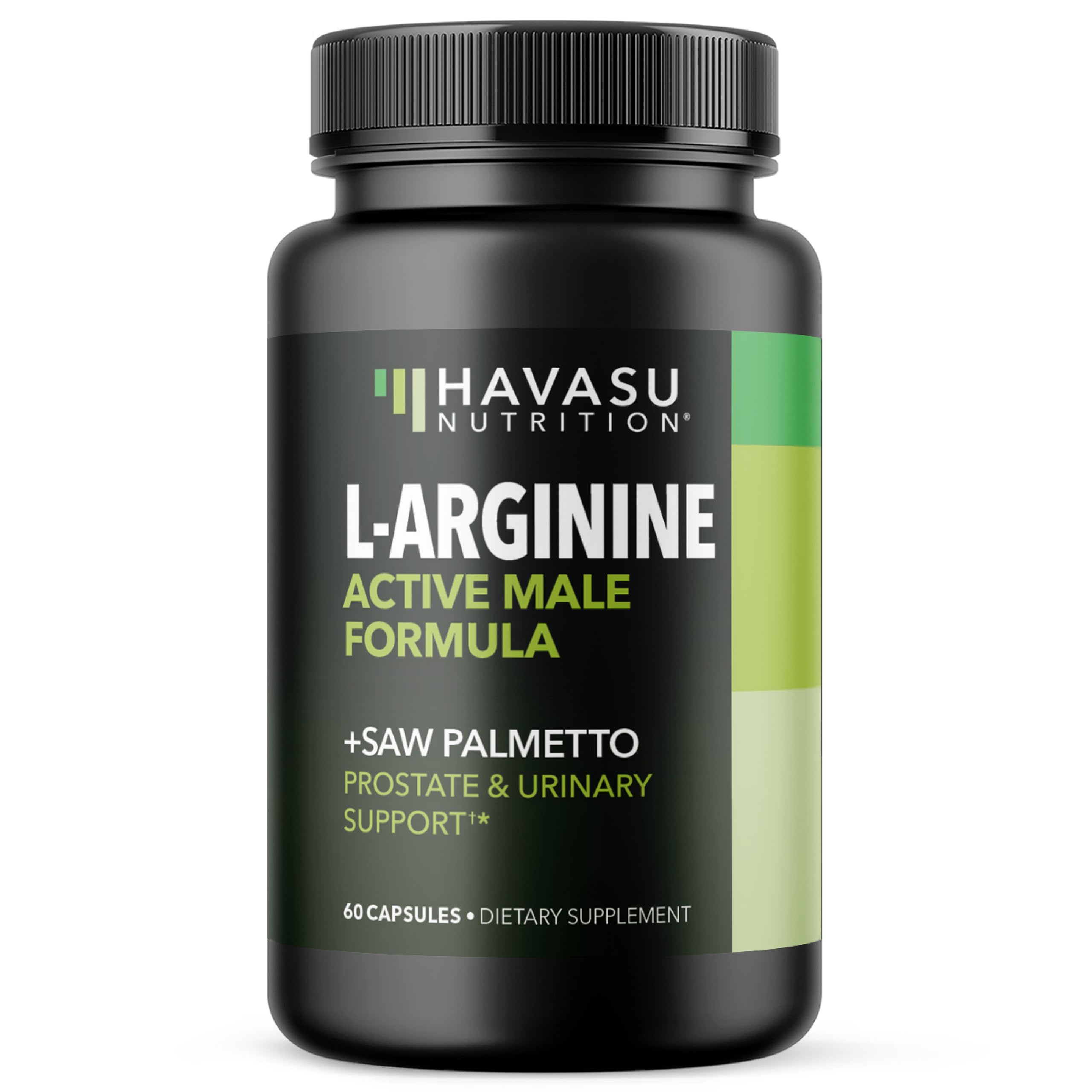 HAVASU NUTRITION frasco frontal mostrando diseño y cápsulas para confianza