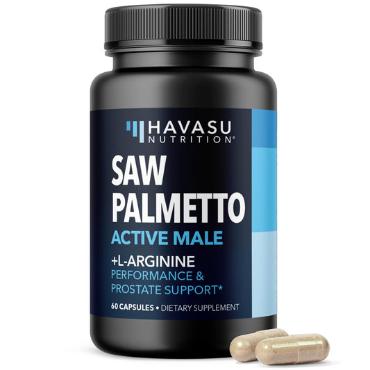 HAVASU NUTRITION botella frontal mostrando la fórmula doble y beneficio general