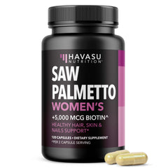 HAVASU NUTRITION frontal del producto mostrando envase y beneficio de apoyo capilar