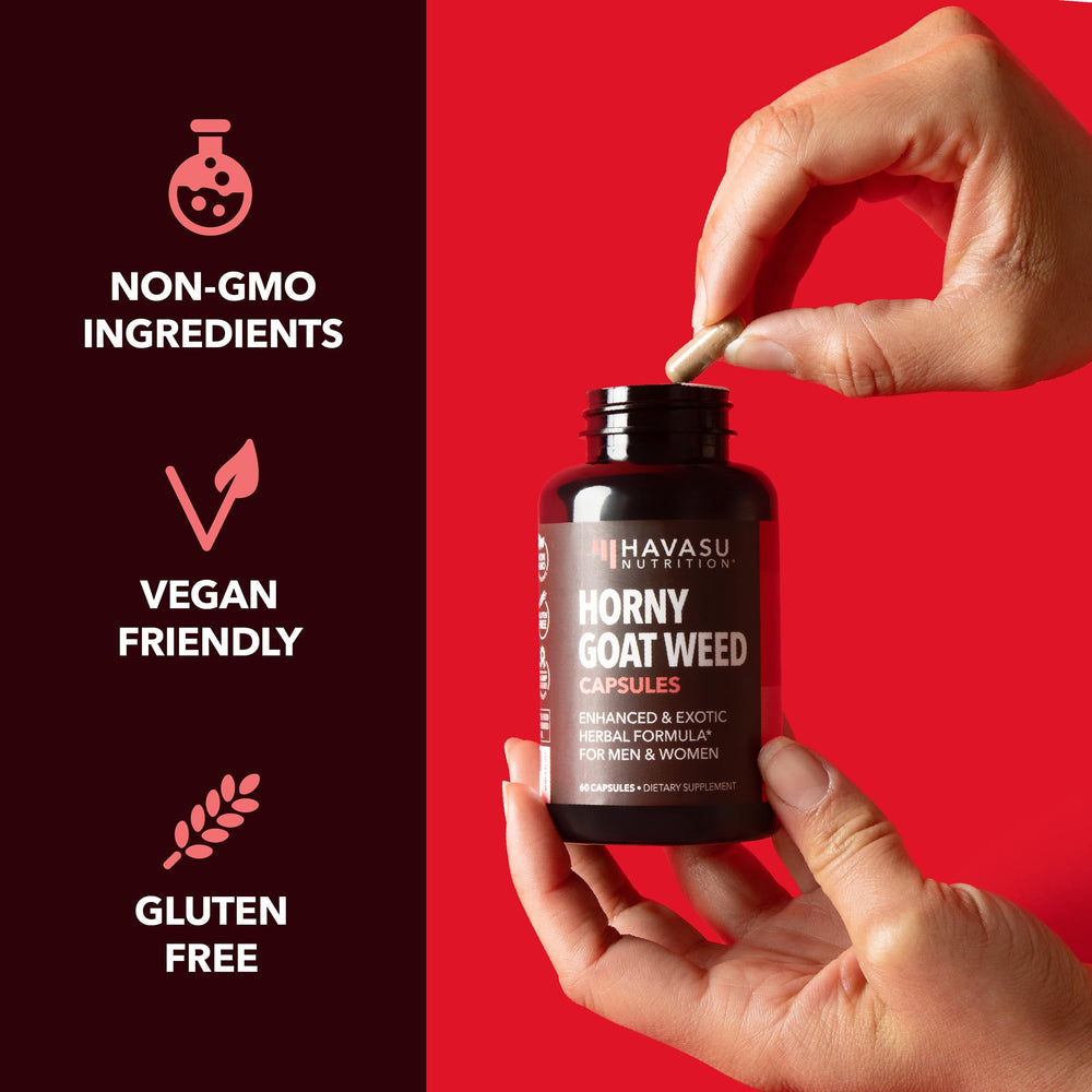HAVASU NUTRITION frasco sobre mesa con accesorios cotidianos en entorno doméstico