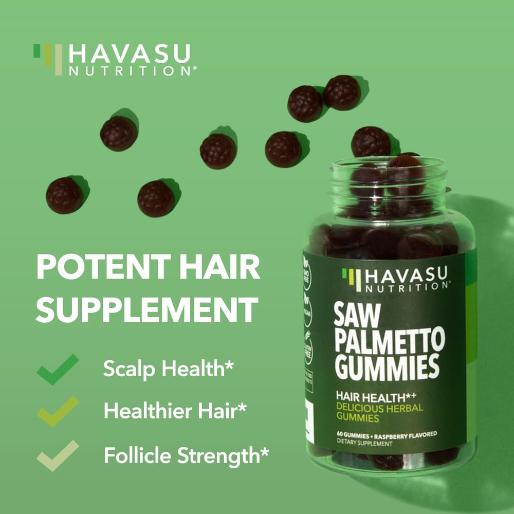 HAVASU NUTRITION varias gomitas sobre fondo blanco para apreciar color
