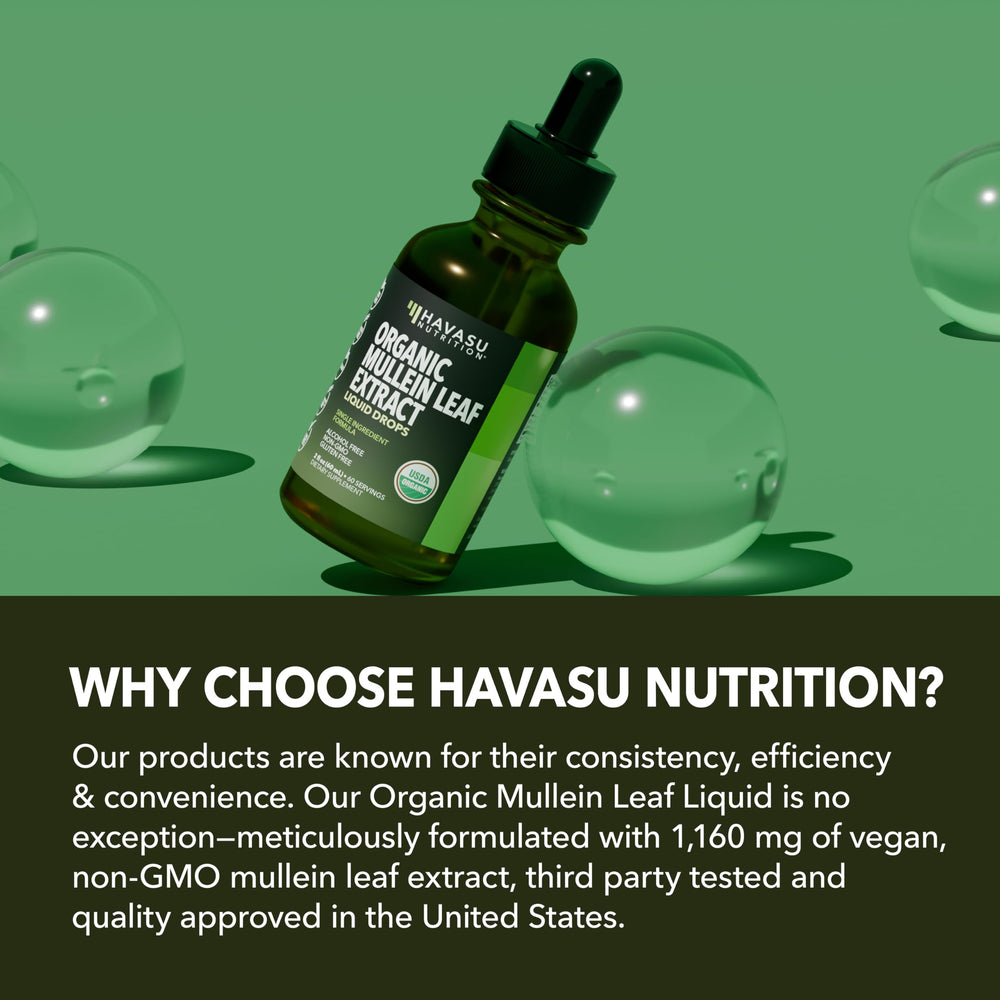 HAVASU NUTRITION gotero midiendo 1 mL para una dosificación clara y cómoda
