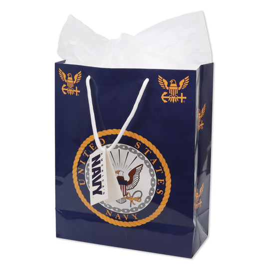 Havercamp bolsa navy vista frontal con logo oficial, presentación elegante