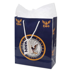 Havercamp bolsa navy vista frontal con logo oficial, presentación elegante