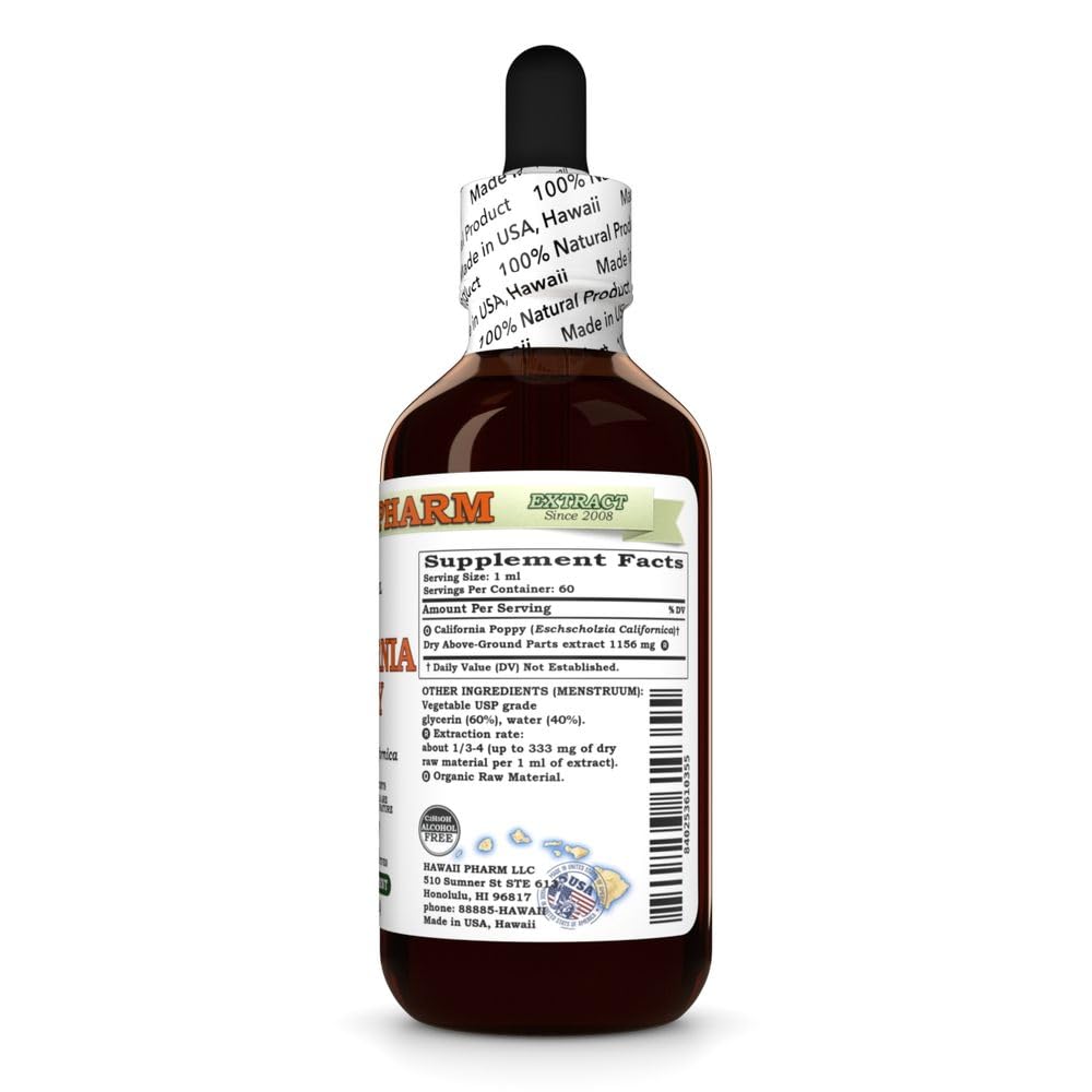 Hawaii Pharm frasco sobre mesita de noche, uso cotidiano y ambiente relajante