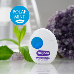Hayden primer plano menta Polar sensación refrescante tras su uso