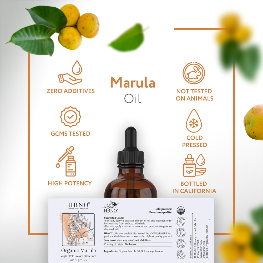 HBNO aplicación facial aceite marula mejora hidratación visible