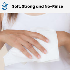 HCS MEDICAL SOLUTIONS uso en cama para limpieza corporal rápida y cómoda