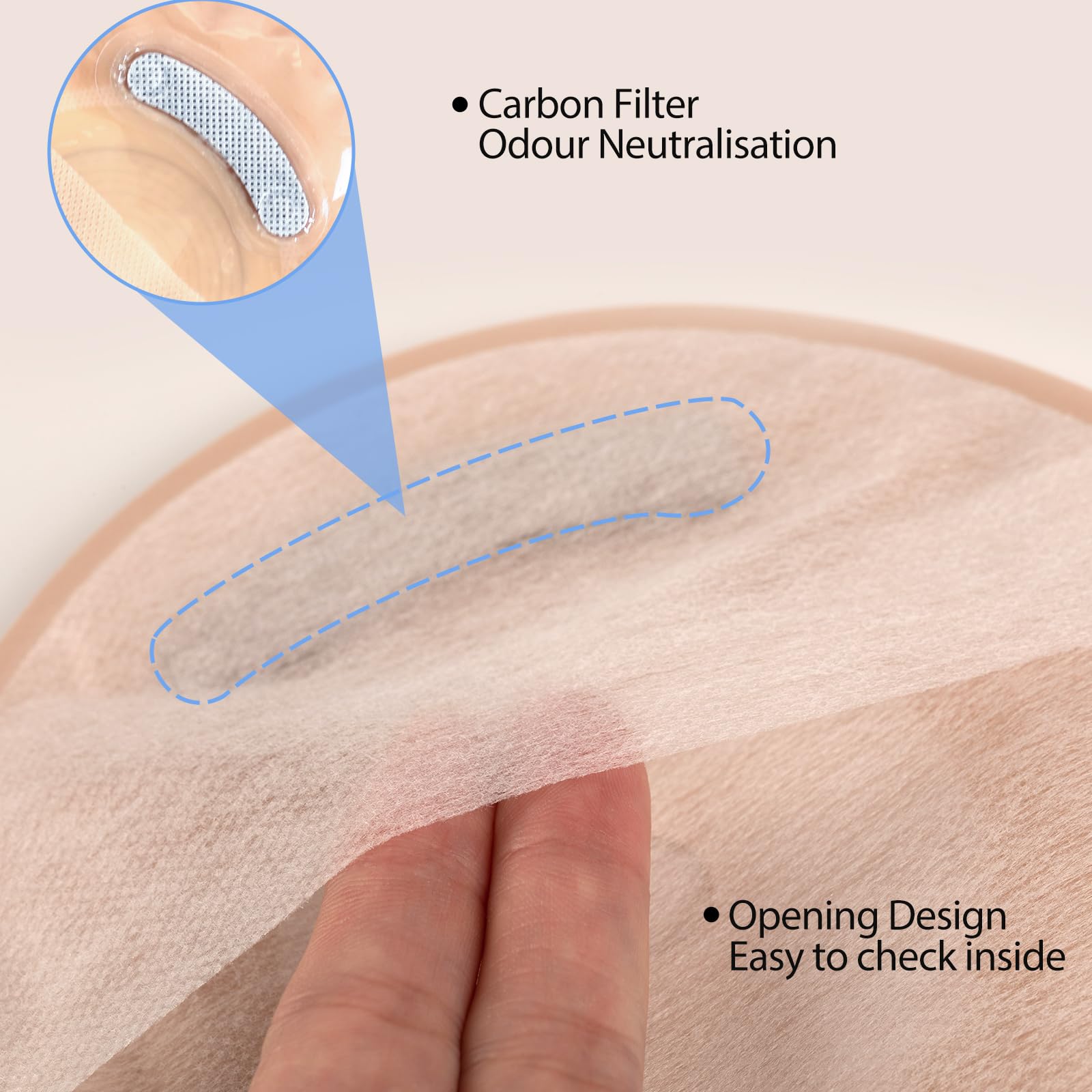 Heagimed filtro con carbón activado para neutralizar olores