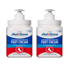 Heal&Rescue envase frontal de 16 oz mostrando etiqueta clara y beneficio hidratante