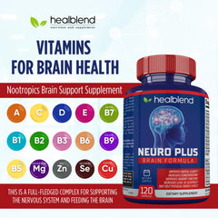 healblend Neuro Plus detalle de la cápsula resaltando pureza