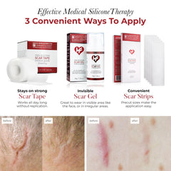 HealFast primer plano textura de silicona, detalle de superficie suave y flexible