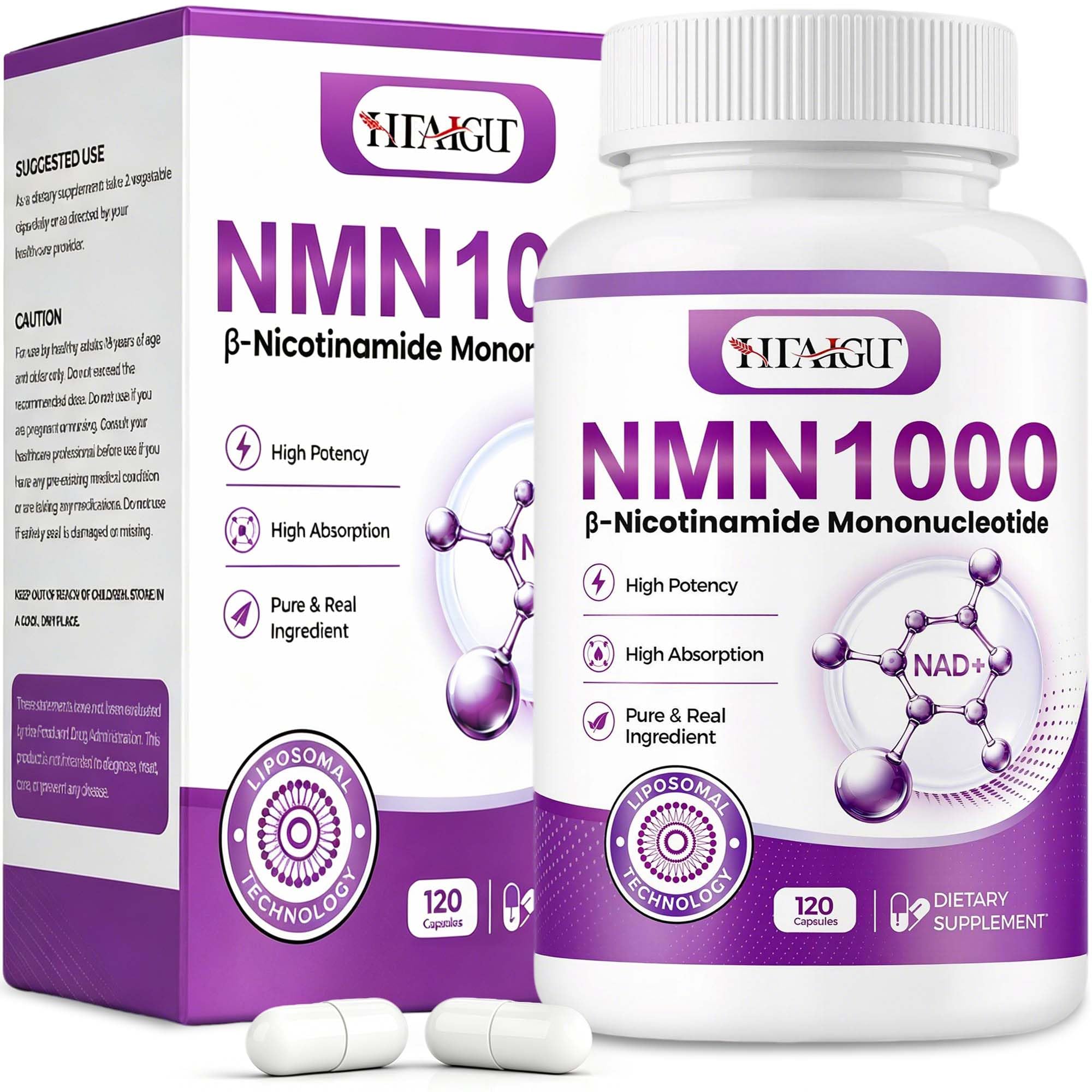 HEALGUT frontal del envase mostrando el producto y su alta potencia