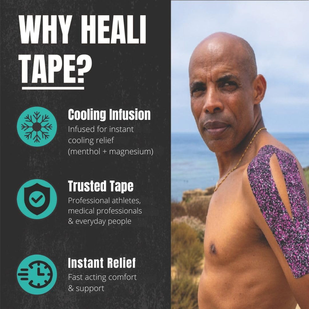 INNOVATIONS BY HEALI cinta aplicada en rodilla, soporte estable durante movimiento