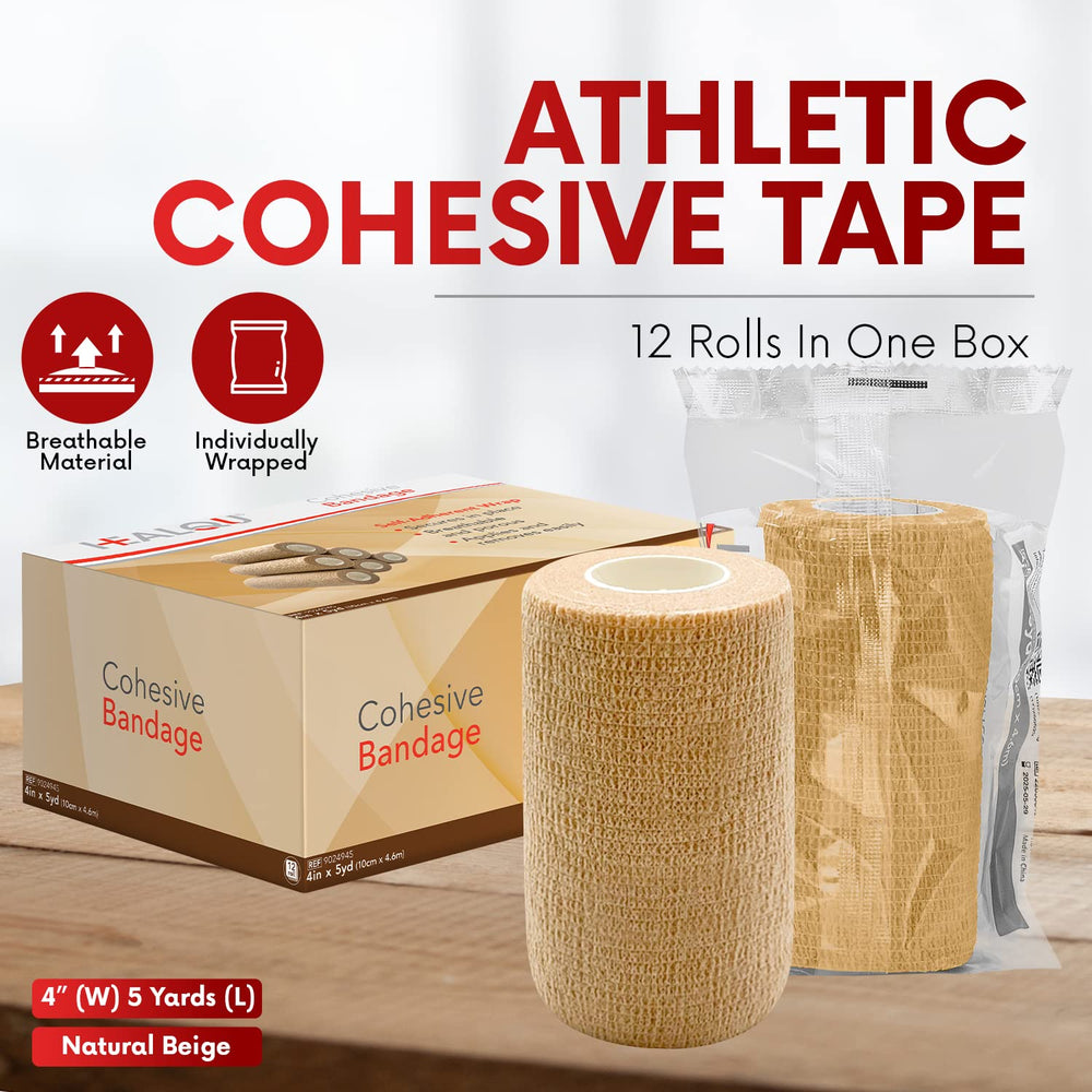 Healqu textura cercana de la venda demostrando agarre antideslizante y confort