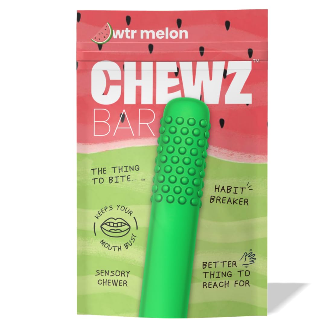 Health Chews inhalador frontal Watermelon mostrando diseño compacto y portátil