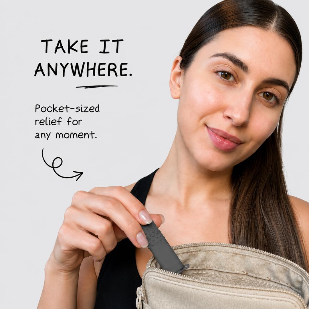 Health Chews inhalador en bolso de viaje ideal para uso sin baterías