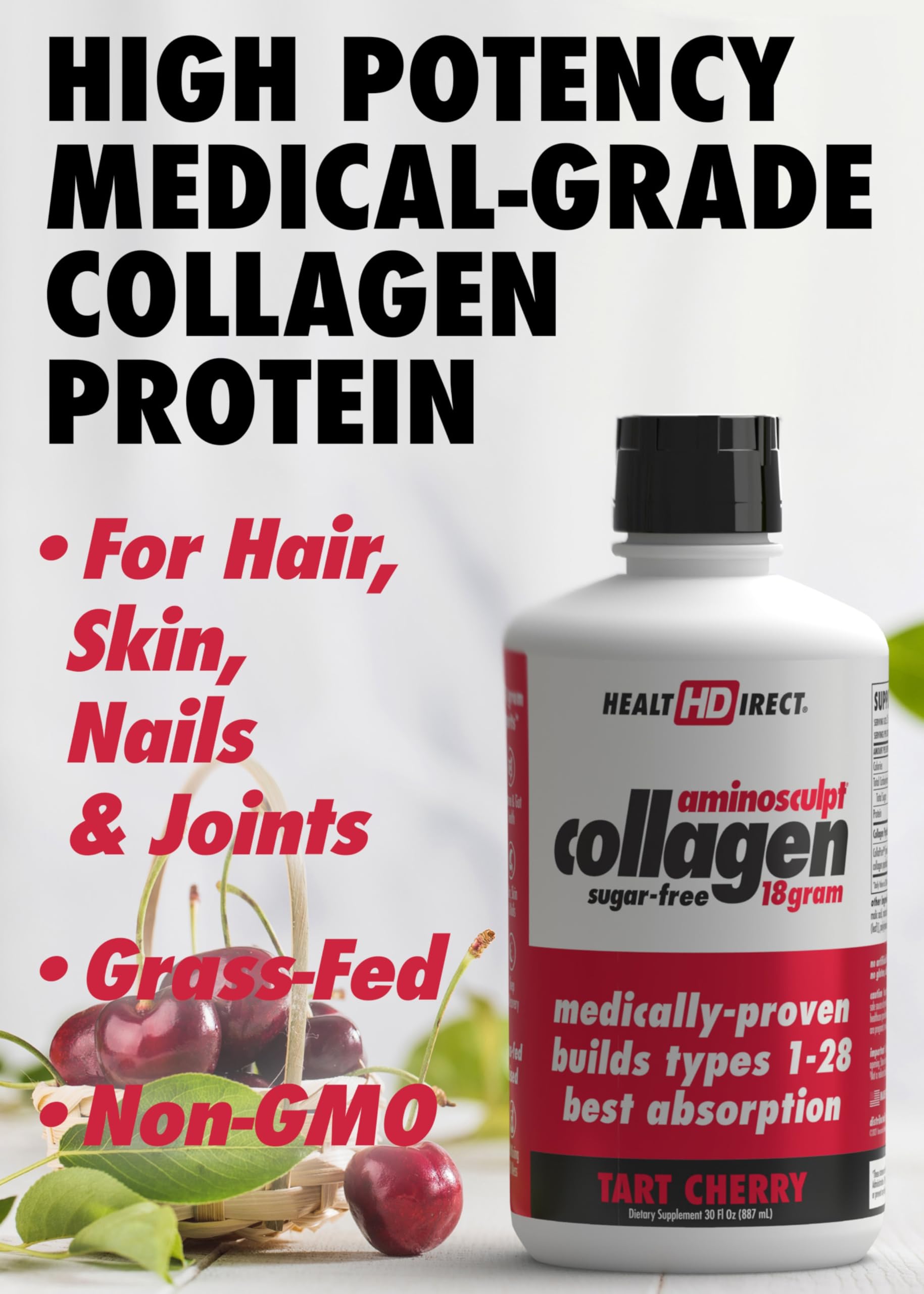 HEALTH DIRECT etiqueta muestra ingredientes y certificaciones claras