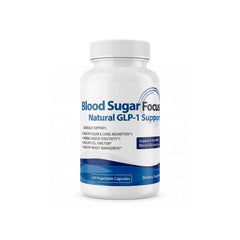 Health Focused JJ Smith Sugar Focus frente del empaque muestra la etiqueta clara