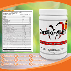 Health Guardian textura del polvo naranja, mezcla fácil y sabrosa