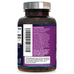 Health Nutrition Naturals bote abierto con cápsulas visibles para verificar cantidad