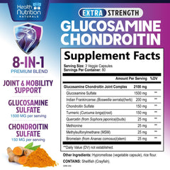 Health Nutrition Naturals cápsulas en la mano para visualizar dosis diaria