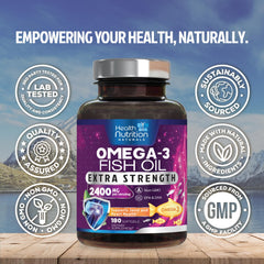 Health Nutrition Naturals cápsulas en mano demostrando tamaño cómodo y toma sencilla
