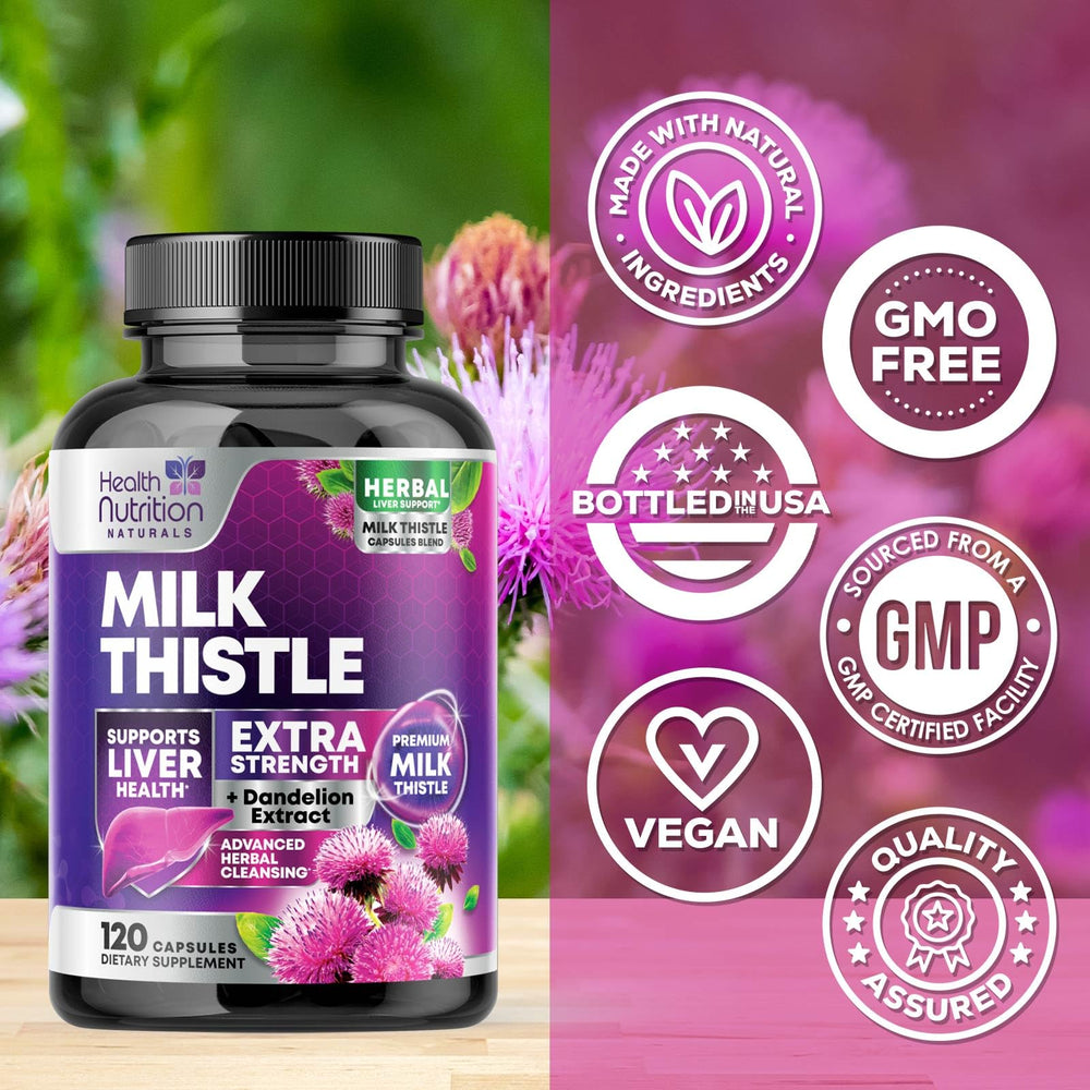 Health Nutrition Naturals empaque con sello Made in USA y confianza de fabricación
