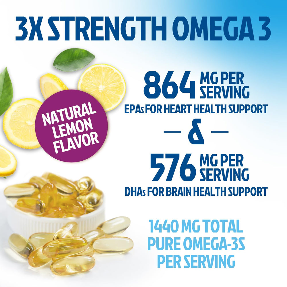 Health Nutrition Naturals etiqueta con ingredientes destacando EPA y DHA concentrados