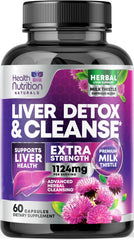 Health Nutrition Naturals frasco delantero mostrando 60 cápsulas y marca