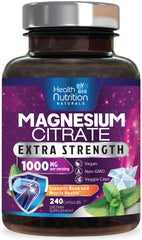 Health Nutrition Naturals frente del envase mostrando 240 cápsulas y claridad de ingredientes