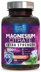 Health Nutrition Naturals envase frontal claro indicando 120 cápsulas y alta absorción