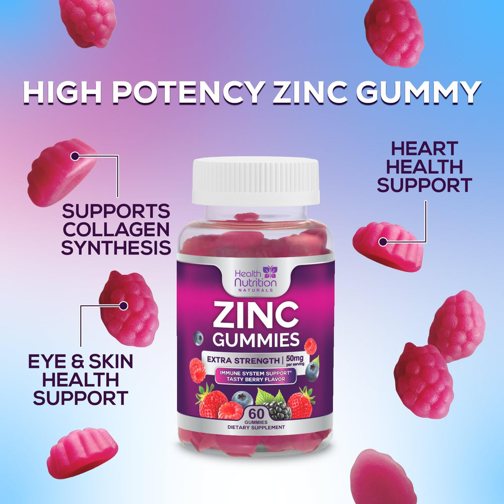 Health Nutrition Naturals bote abierto con gomitas listas para usar