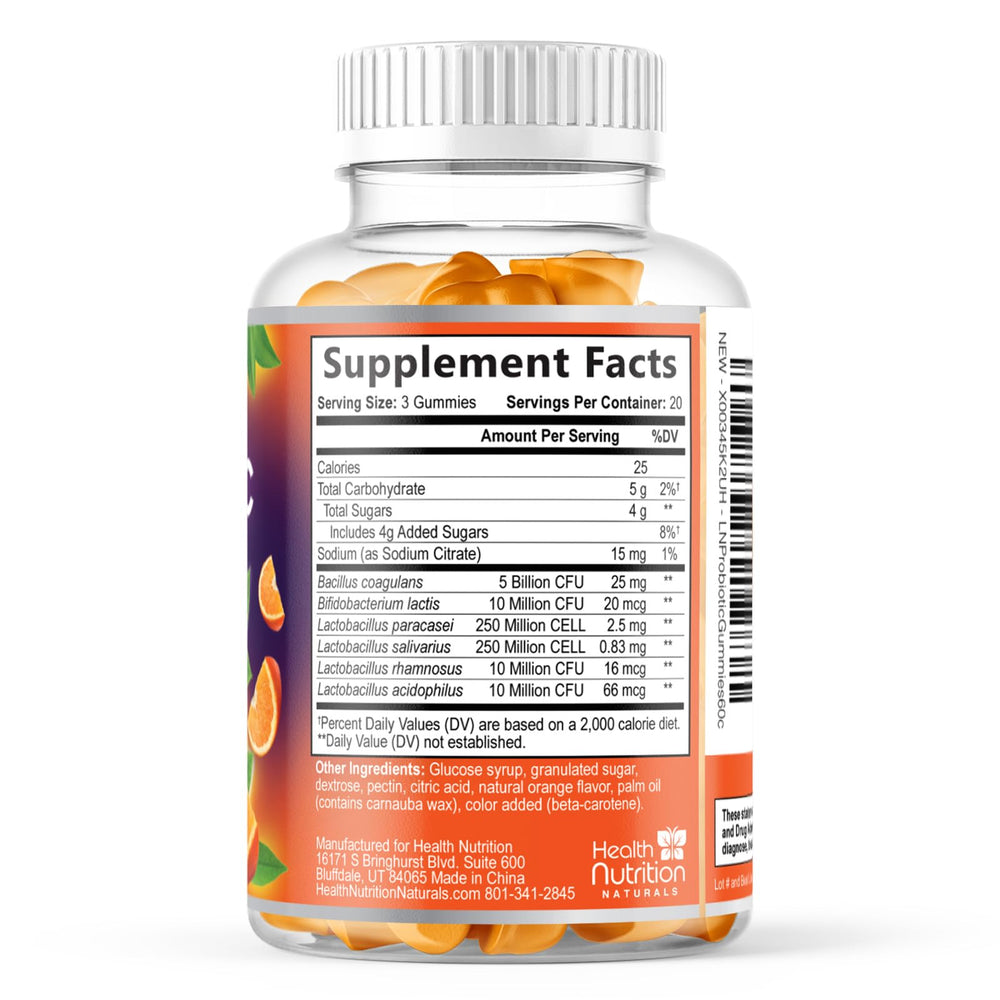 Health Nutrition Naturals sello de prueba de terceros que indica control de calidad