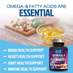 Health Nutrition Naturals sello de pescado salvaje indicando origen sostenible y confianza