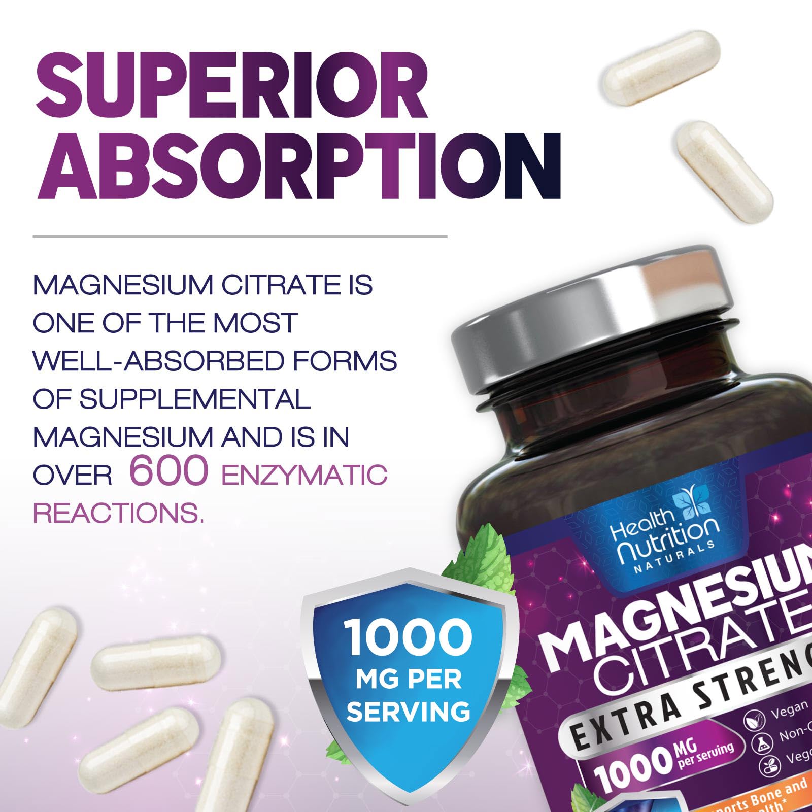 Health Nutrition Naturals toma macro del polvo interior sugiriendo pureza y calidad