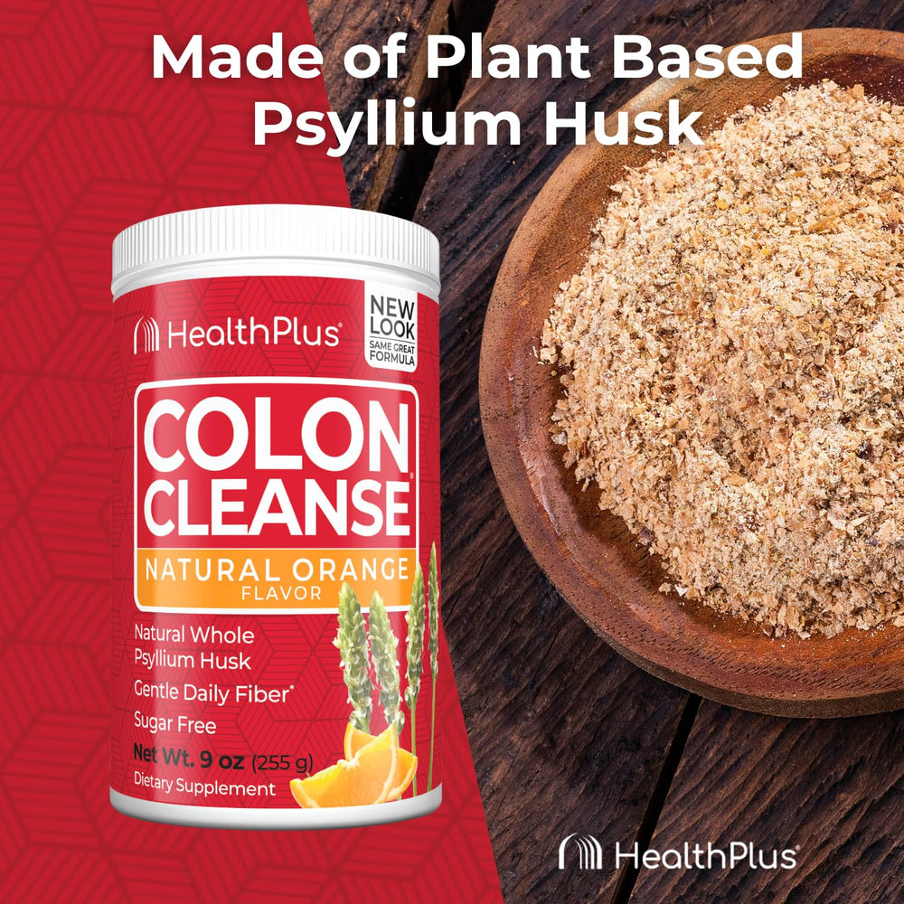 Health Plus etiqueta nutricional y lista de ingredientes, información clara