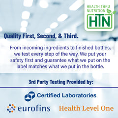 Health Thru Nutrition CoQ-10 en uso diario para bienestar general