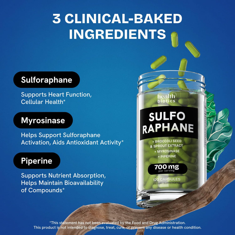 Healthbiotics una cápsula en mano ilustrando dosis individual y portabilidad