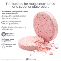 HealthFare etiqueta nutricional y dosis para transparencia