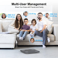 Healthkeep modos atleta y bebé en pantalla para análisis adaptado y seguro